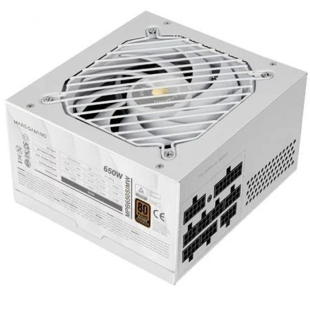 Fuente de Alimentación Mars Gaming MPB650SIM/ 650W/ Ventilador 12cm/ 8