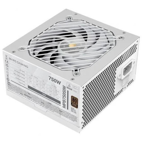 Fuente de Alimentación Mars Gaming MPB750SI/ 750W/ Ventilador 12cm/ 80