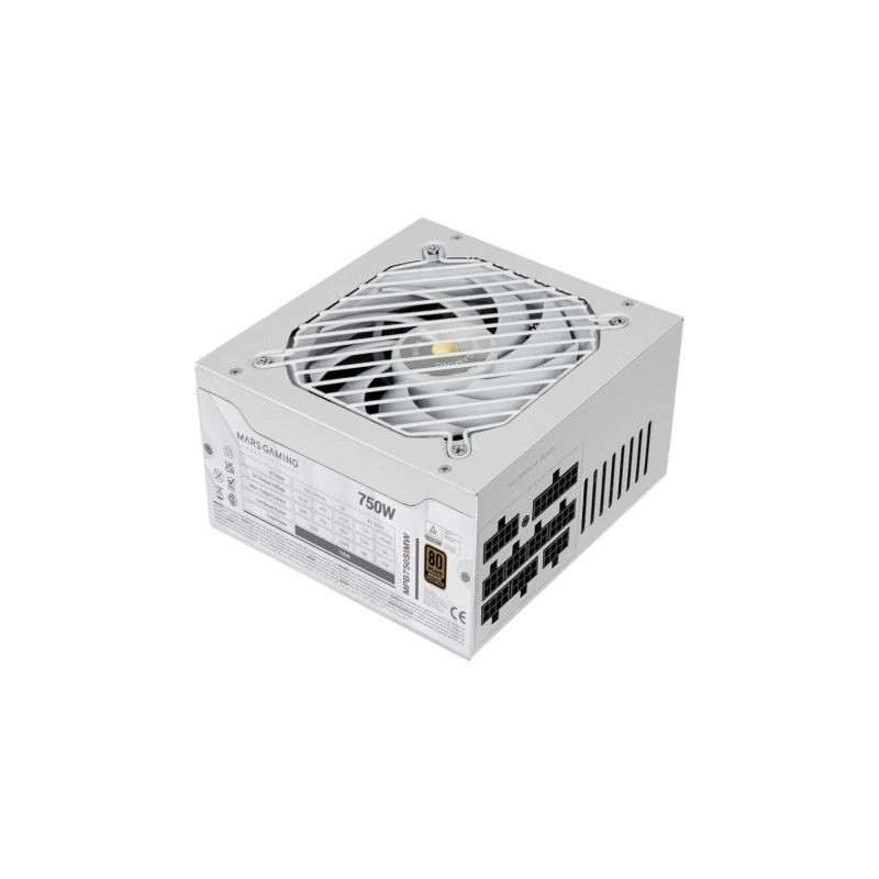 Fuente de Alimentación Mars Gaming MPB750SIM/ 750W/ Ventilador 14cm/ 8