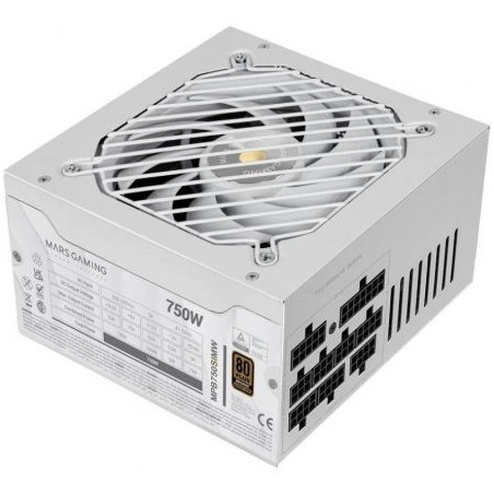 Fuente de Alimentación Mars Gaming MPB750SIM/ 750W/ Ventilador 14cm/ 8