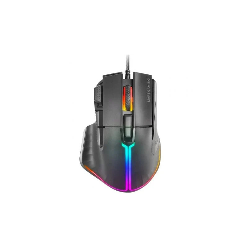 Ratón Gaming Mars Gaming MM-XT/ Hasta 12800 DPI