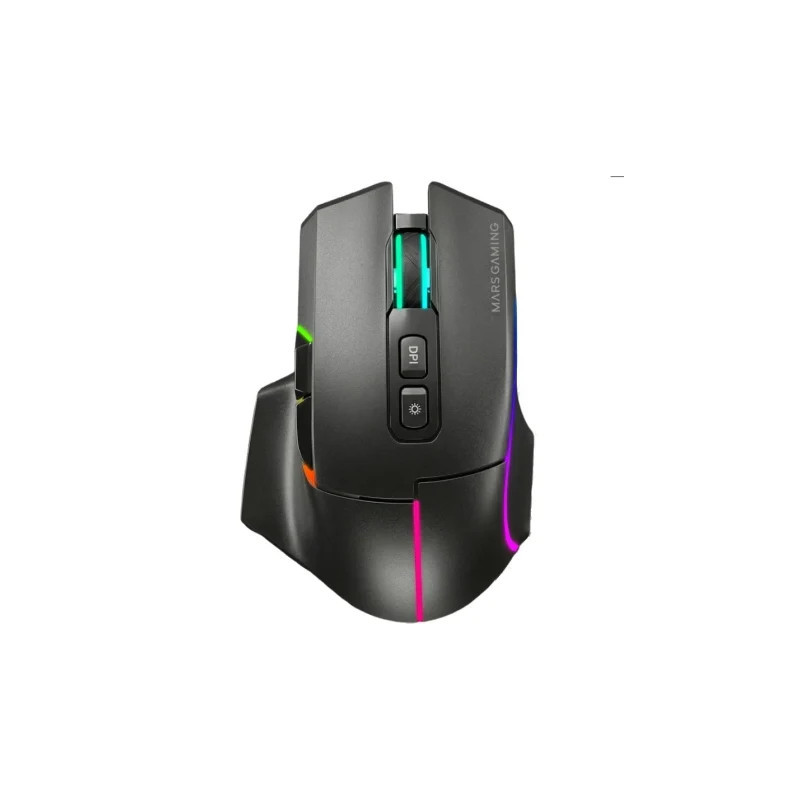 Ratón Inalámbrico Mars Gaming MMW-VECTOR/ Batería Recargable/ Hasta 12