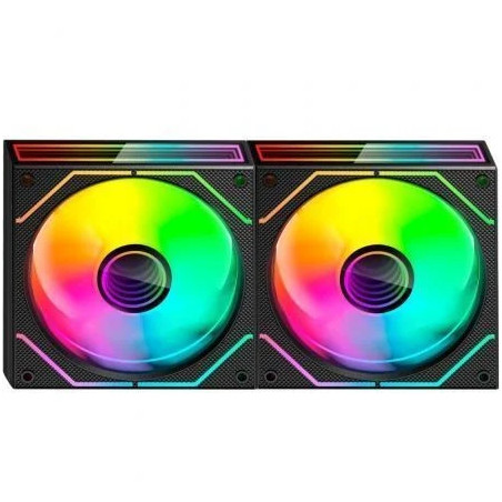Pack 2 Ventiladores Mars Gaming MF-3DPROX2R/ 12cm/ ARGB