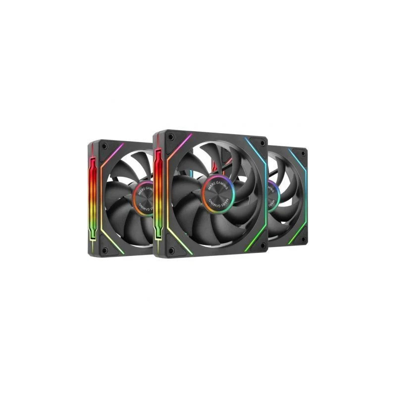 Pack 3 Ventiladores Mars Gaming MF-LINKFINITYKIT2/ 12cm/ ARGB