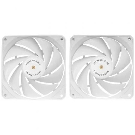Pack 2 Ventiladores Mars Gaming MF-NCLX2/ 12cm