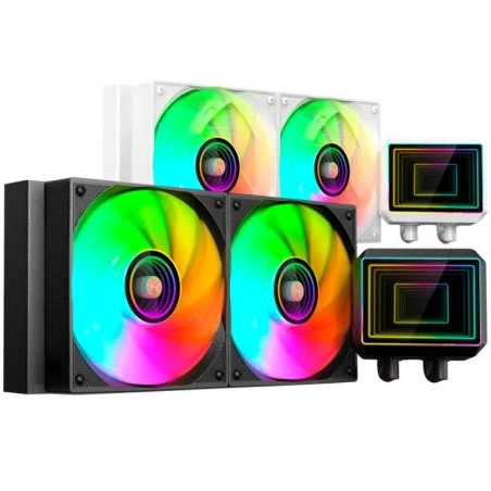 Sistema de Refrigeración Líquida Mars Gaming ML-TWO240/ Negro