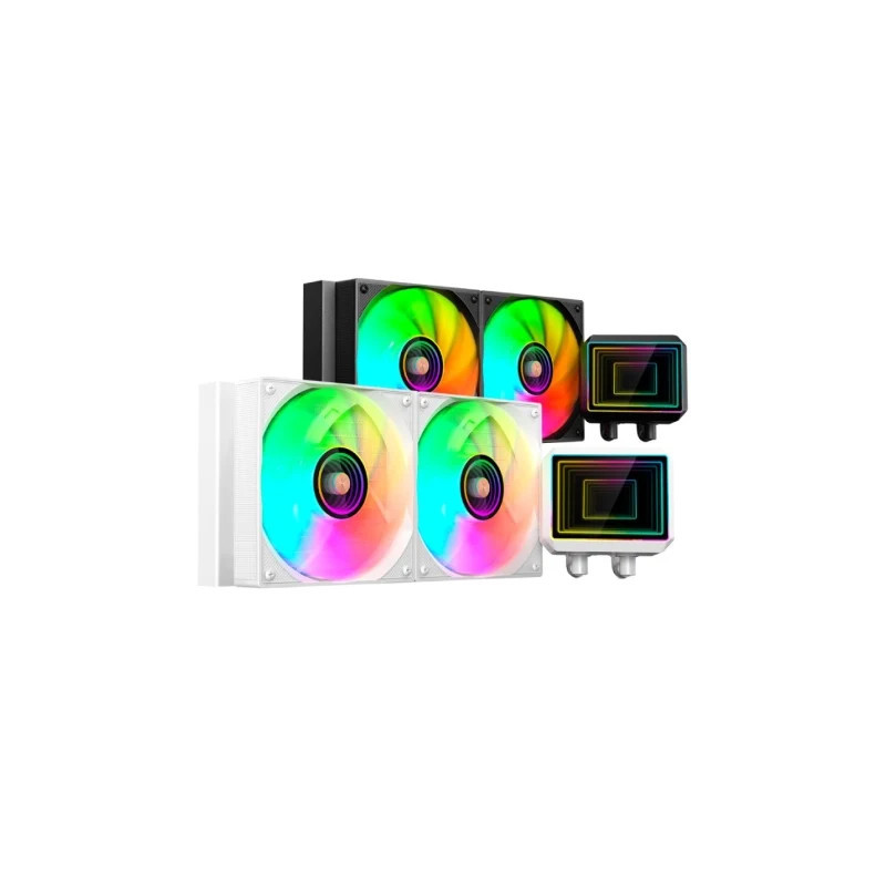 Sistema de Refrigeración Líquida Mars Gaming ML-TWO240/ Blanco