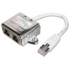 CAT 5e patch cable adt. shield