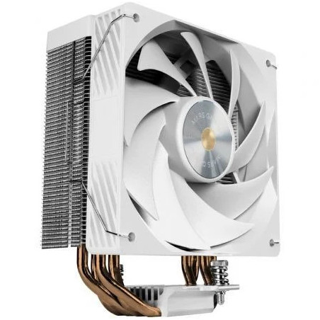 Ventilador con Disipador Mars Gaming MCPU-X4/ 12cm/ Blanco