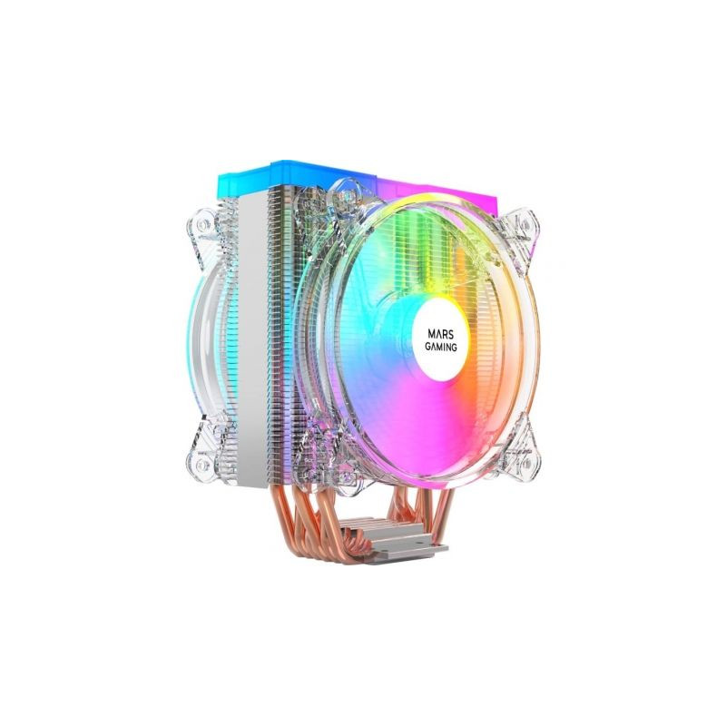 Ventilador con Disipador Mars Gaming MCPU66/ 12cm