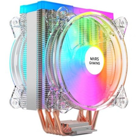 Ventilador con Disipador Mars Gaming MCPU66/ 12cm