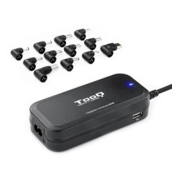 Cargador de Portátil TooQ TQLC-90BS02AT/ 90W/ 2xUSB/ Automát | APLIUM
