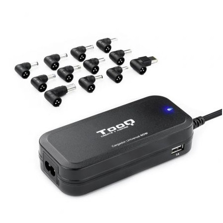 Cargador de Portátil TooQ TQLC-90BS02AT/ 90W/ 2xUSB/ Automát | APLIUM