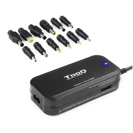 Cargador de Portátil TooQ TQLC-90BS02M/ 1xUSB/ 90W/ Manual/ | APLIUM