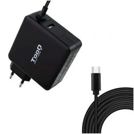 Cargador de Portátil TooQ TQLC-USBC65PD USB Tipo-C/ 1xUSB/ 6 | APLIUM