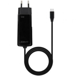 TooQ Cargador de portátil GAN USB-C PD 100W, Negro | APLIUM