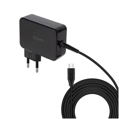 Cargador de Portátil GaN TooQ TQLC-USBCGAN90PD/ 1xUSB Tipo-C | APLIUM