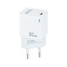 Cargador de Pared GaN TooQ TQWC-GANPD30WT/ 1xUSB Tipo-C/ 30W | APLIUM