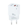 Cargador de Pared GaN TooQ TQWC-GANQCPD30WT/ 1xUSB Tipo-C/ 1 | APLIUM