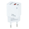 Cargador de Pared TooQ TQWC-QCPD20WT/ 1xUSB-Tipo C/ 1x USB/ | APLIUM
