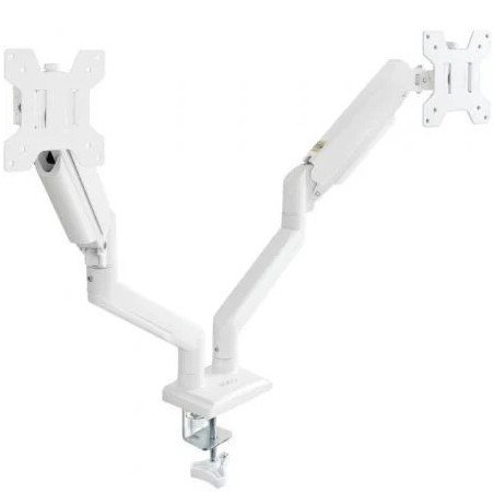 Soporte de Mesa para 2 Monitores TooQ DB1434TNR-W/ Giratorio | APLIUM