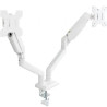 Soporte de Mesa para 2 Monitores TooQ DB1434TNR-W/ Giratorio | APLIUM
