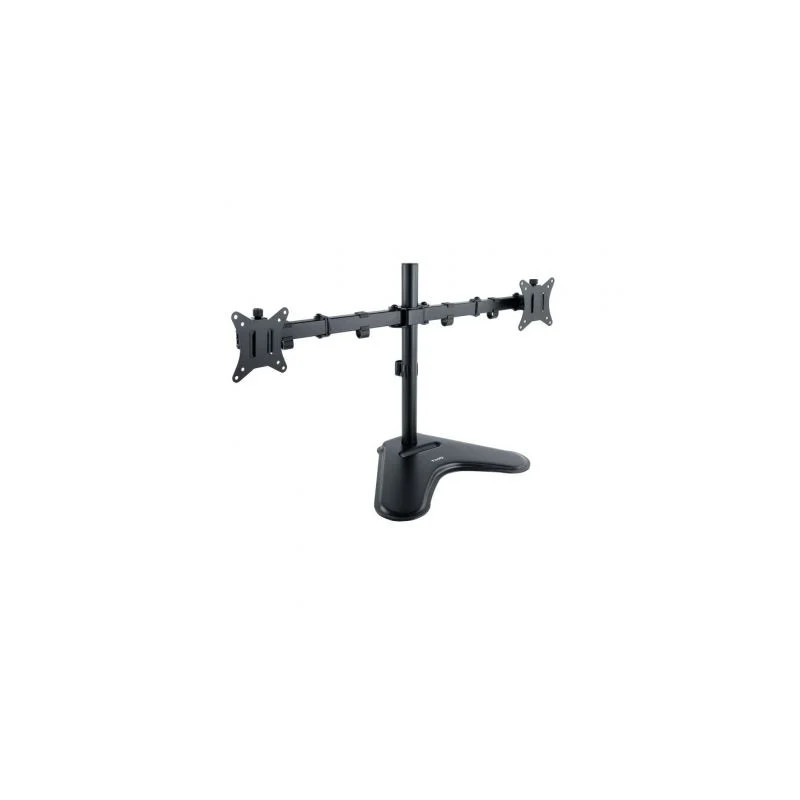 Soporte de Sobremesa para 2 Monitores TooQ DB1702TN-B/ Giratorio/ Incl