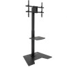 Soporte de Suelo Rotatorio/Ajustable TooQ FS2284M-B para TV de 37-70"/
