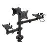 Soporte de Mesa para 2 Monitores, TPV, Impresora, Términal y Lector To
