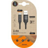 Cable USB 2.0 Tipo-C Tech One Tech TEC2003/ USB Tipo-C Macho - USB Mac