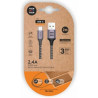 Cable USB 2.0 Tipo-C Tech One Tech TEC2023/ USB Tipo-C Macho - USB Mac