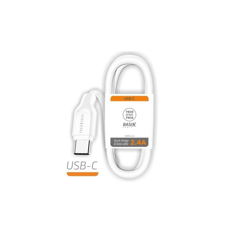 Cable USB Tipo-C Tech One Tech TEC2903/ USB Tipo-C Macho - USB Macho/