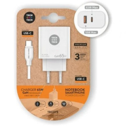 Cargador de Pared GaN Tech One Tech PD TEC2273 / 1xUSB Tipo- | APLIUM