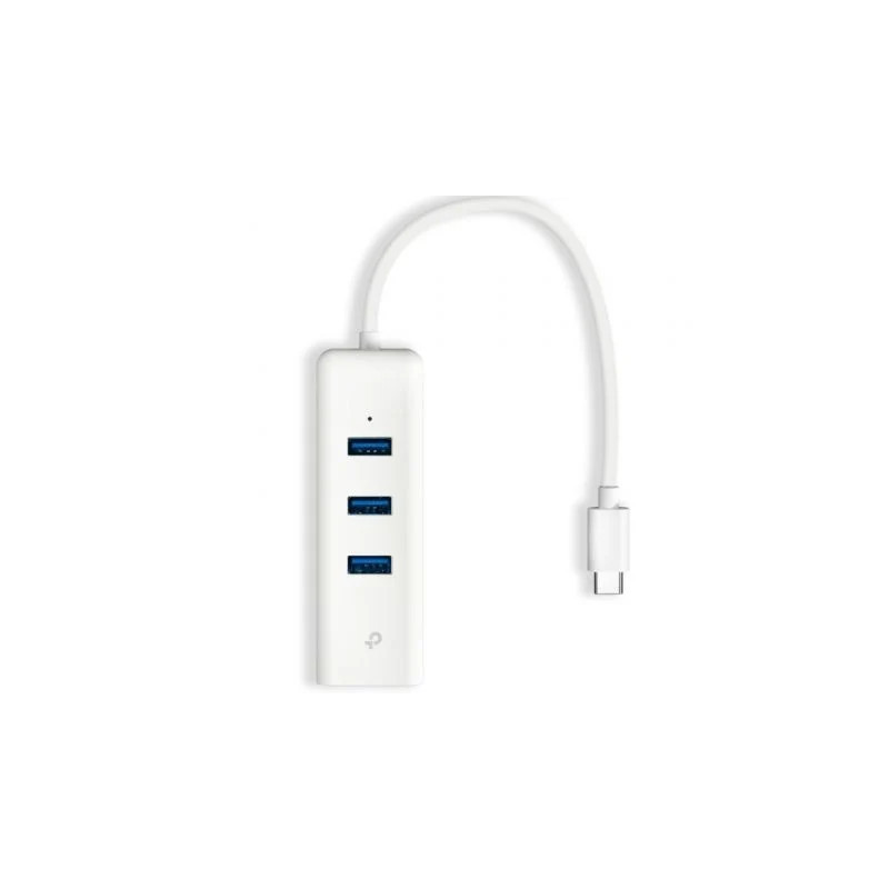 Hub USB Tipo-C 3.0 TP-Link UE330C/ 3xUSB/ 1xRJ45/ Blanco