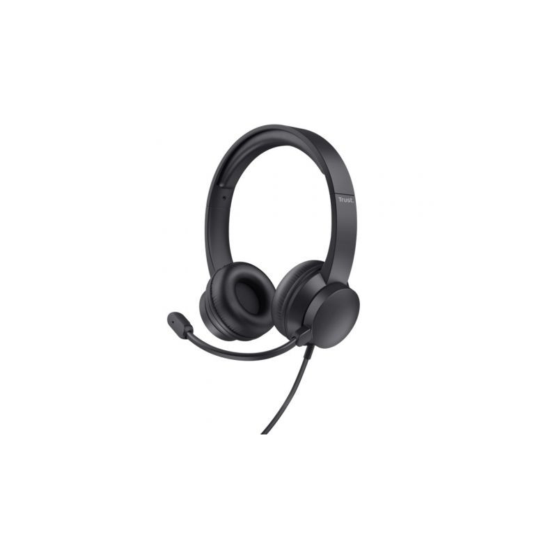 Auriculares Trust Ayda/ con Micrófono/ Jack 3.5/ Negros | APLIUM