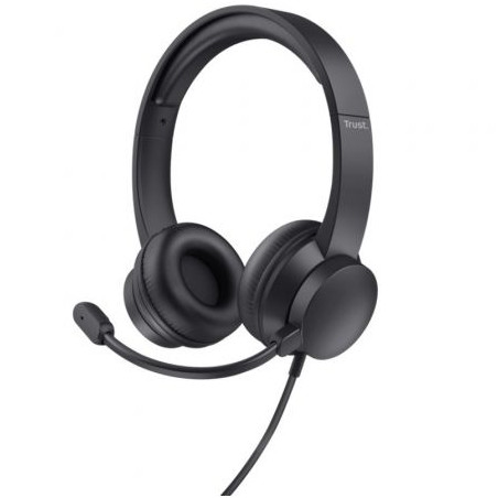 Auriculares Trust Ayda/ con Micrófono/ Jack 3.5/ Negros | APLIUM