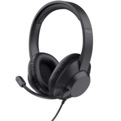 Auriculares Trust Ayda Max USB/ con Micrófono/ USB/ Negros | APLIUM