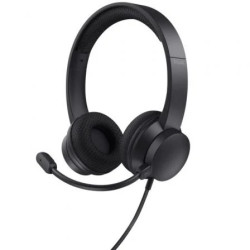 25089 - Auriculares Trust Ayda/ con Micrófono/ USB/ Negros | APLIUM