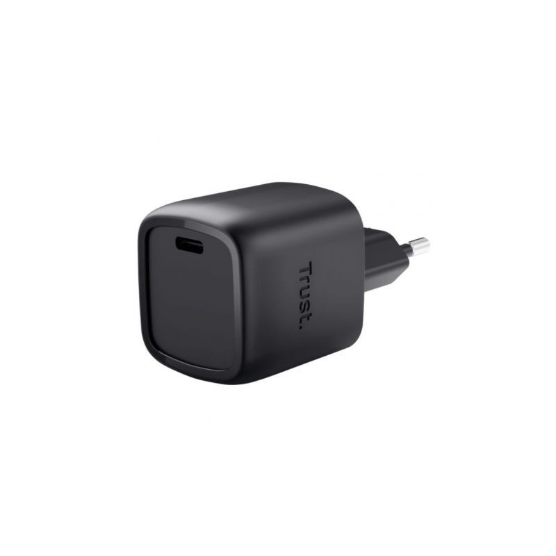 Cargador de Pared GaN Trust Maxo 30W/ 1xUSB Tipo-C/ 30W