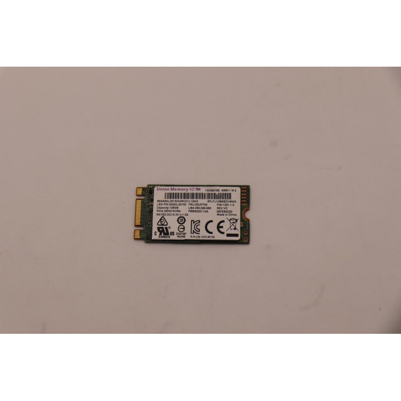 128GB PCIe NVMe M.2 2242 SSD