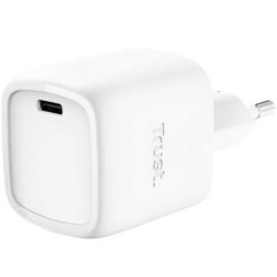 Cargador de Pared GaN Trust Maxo 30W/ 1xUSB Tipo-C/ 30W