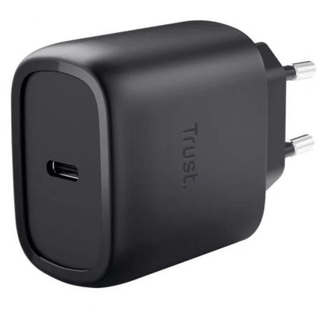 Cargador de Pared GaN Trust Maxo 45W/ 1xUSB Tipo-C/ 45W