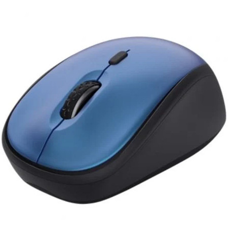 Ratón Mini Inalámbrico Trust Yvi+ Silent/ Hasta 1600 DPI/ Azul