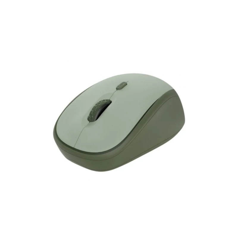 Ratón Mini Inalámbrico Trust Yvi+ Silent/ Hasta 1600 DPI/ Verde