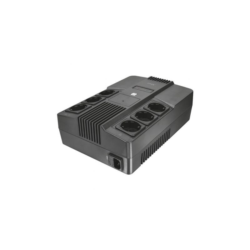 SAI Línea Interactiva Trust Maxxon/ 800VA/ 6 Salidas/ Formato Bloque
