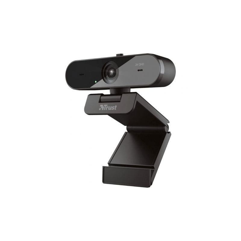 Webcam Trust TW-250/ Enfoque Automático/ 2560 x 1440 QHD