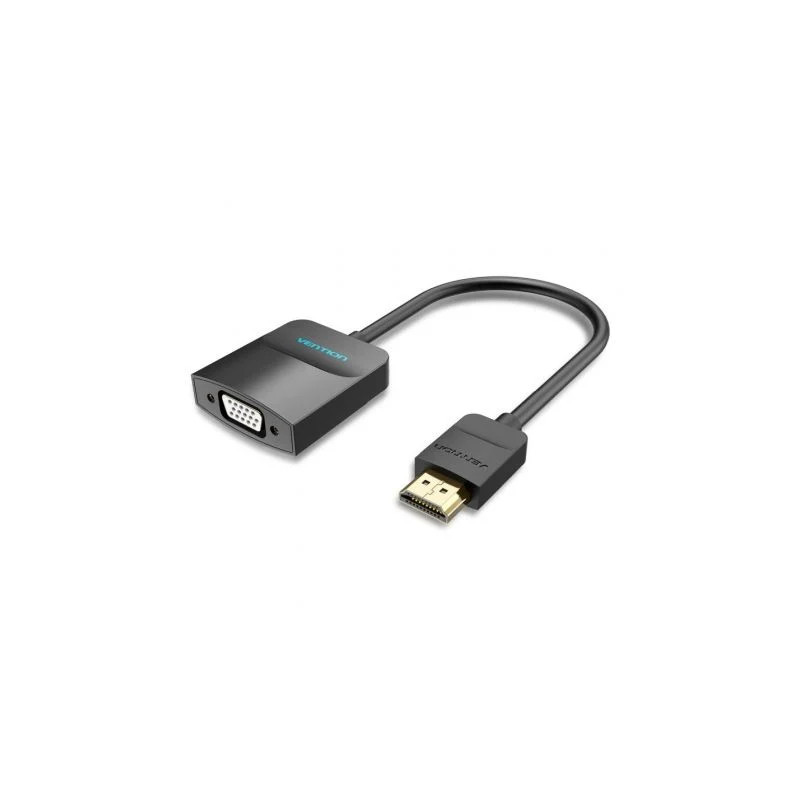 Conversor Vention 42161 HDMI Macho - VGA Hembra - Jack 3.5 Hembra/ 15c