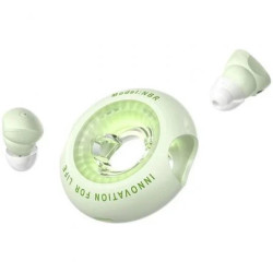 Bluetooth Headphones 5.3 True Wireless Tiny T17 Green | APLIUM