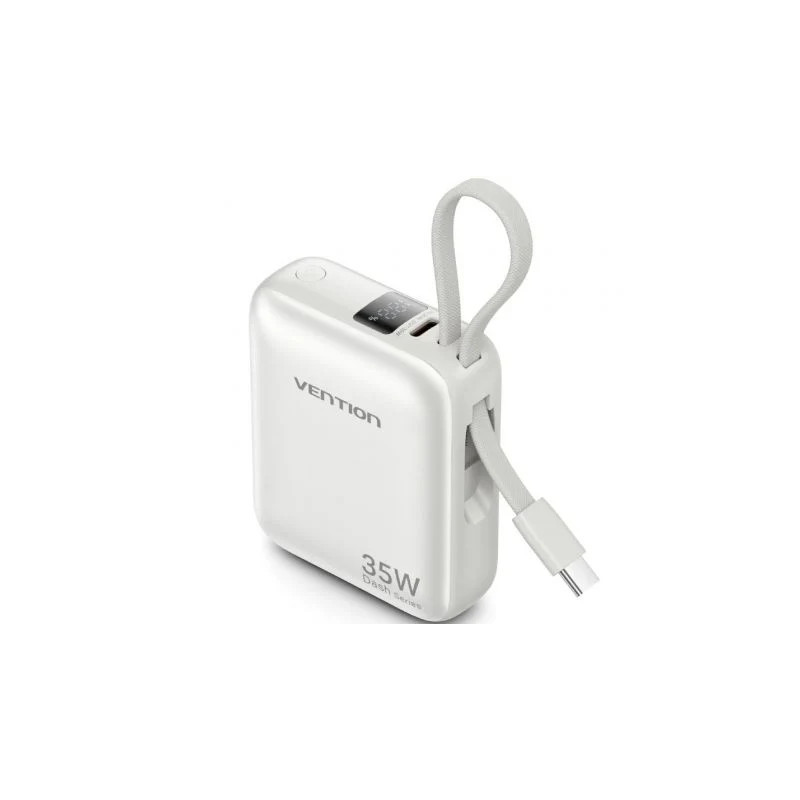VENTION - 10000MAH Mini Power Bank (USB-C + USB-C) With | APLIUM