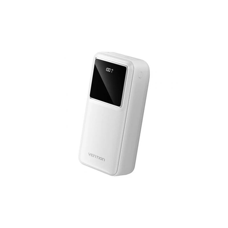 Powerbank 30000mAh Vention FHMW0/ 22.5W/ Blanca | APLIUM